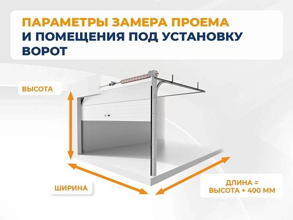 Секционные ворота 2500х2200 мм белые DoorHan rsd02, tuapse.doorhan.ru